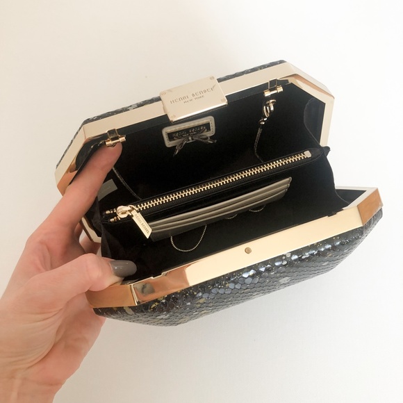 [Henri Bendel] Splatter Print Minaudière - Picture 4 of 4